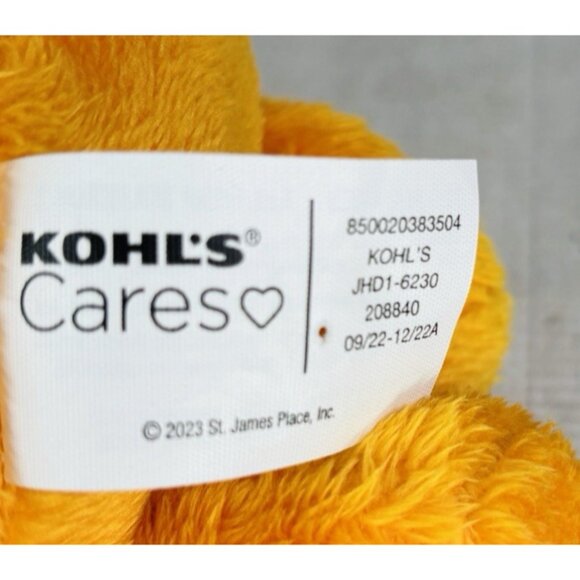 Kohl's Care Spirit JIMMY FALLON Baby Lion Orange Animal Stuffed Toy 12" Plush - Picture 12 of 16